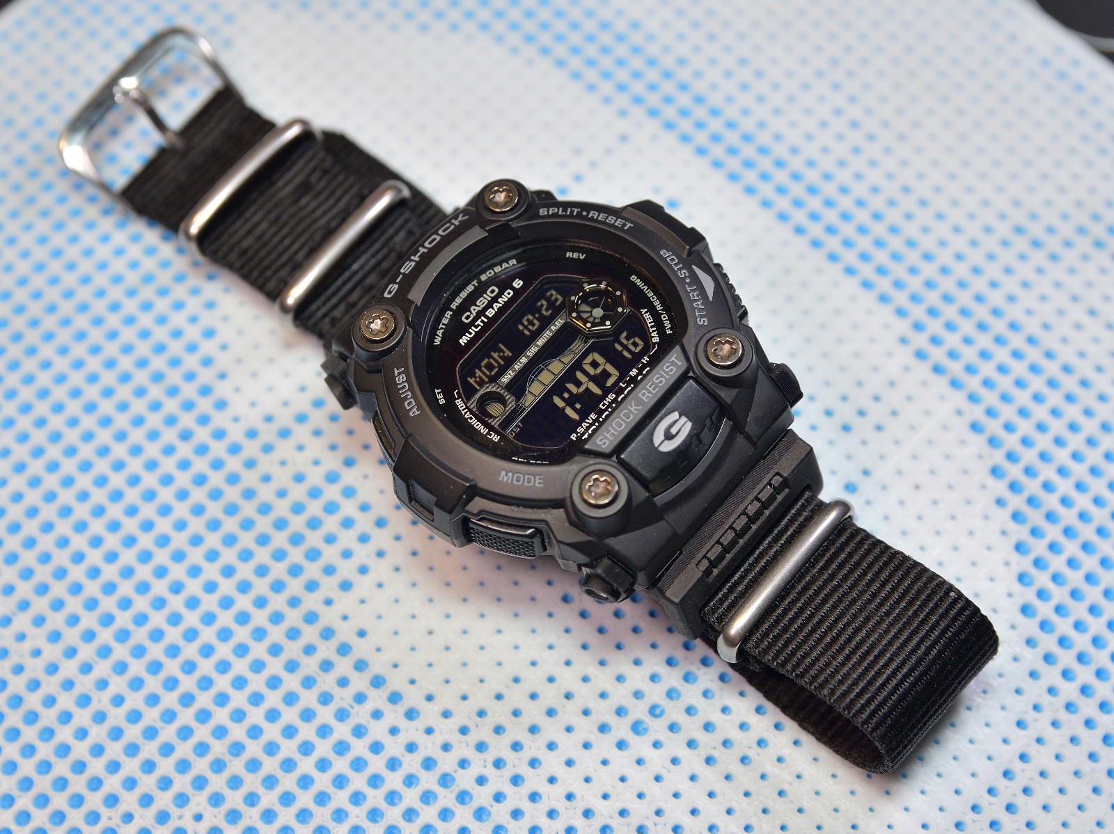 Tough resin watch adapter compatible with Casio G-SHOCK GW7900