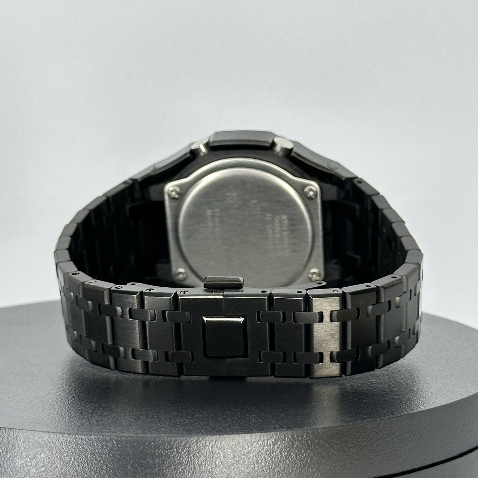 Casio GA2100 Mod/ Kit – Metal Mod Kit Case Bezel Strap GA2110 GAB2100 Black