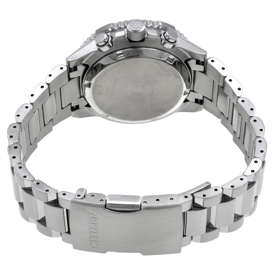 Citizen Men’s Promaster Navihawk Chronograph Silver Dial Watch – CA4660-61A NEW