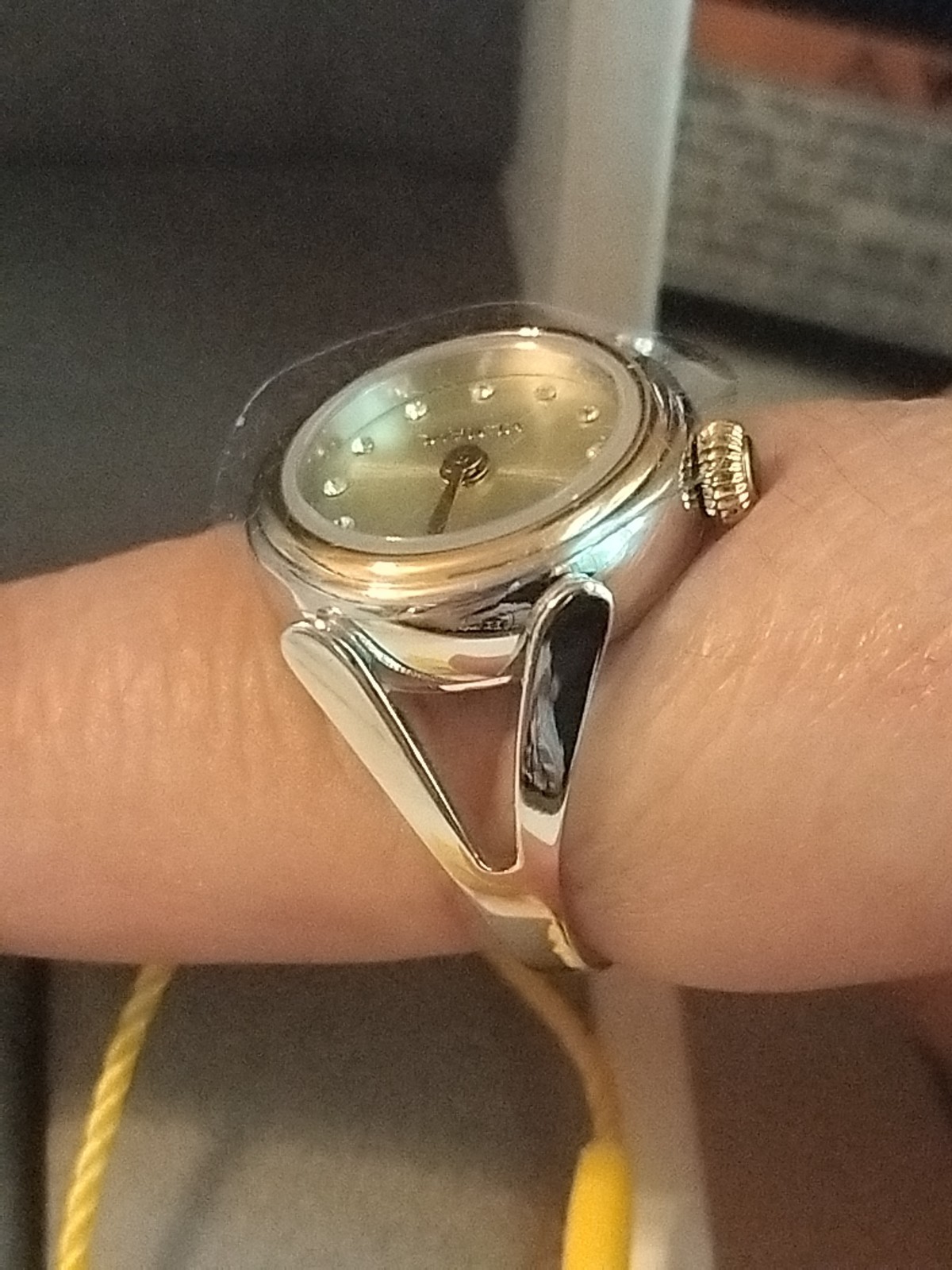 Timeless INVICTA LADIES Mini ANGEL RING Watch 48576 ***Two Tone**Msrp $199.