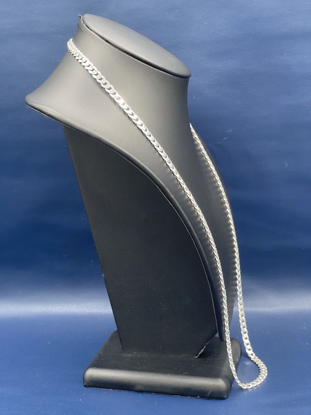 Sterling Silver 925 28 inch Curb Link Chain Necklace 5.64mm Lobster Clasp 34.8 G