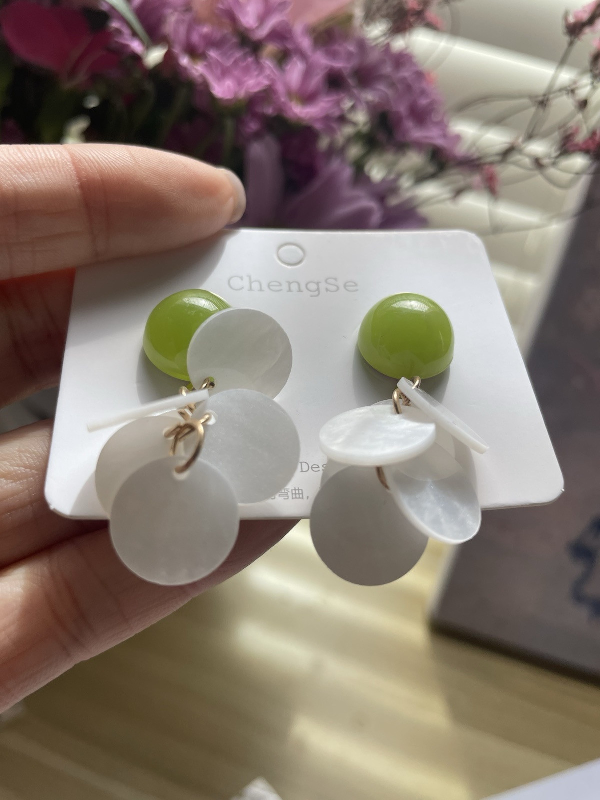 Stone Vacation &Beach Earing