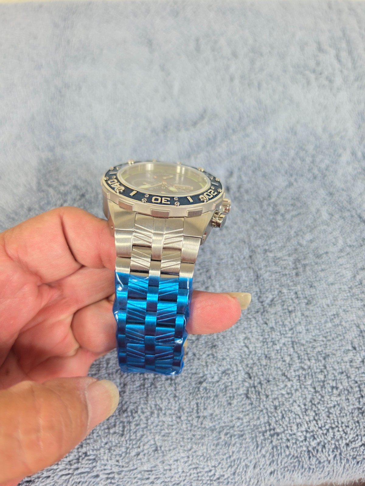 Aragon A161BLU Enforcer Valjoux 7750 Limited Edition 50mm Automatic Watch