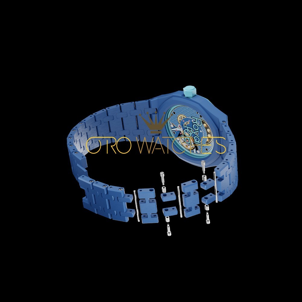 OROwatch Ceramic Strap Band Mod Kit For Swatch X AP Royal Pop Pre Sale Product