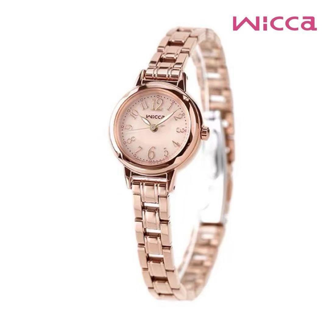 Citizen Wristwatch CITIZEN wicca Pink Gold Solar
