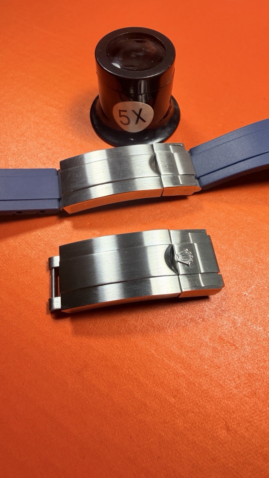 16X9 Glide Lock Silver Brushed Clasp