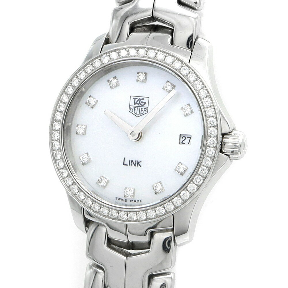 TAG Heuer Link Mini Diamond Bezel 11P MOP Dial Quartz Ladies Watch