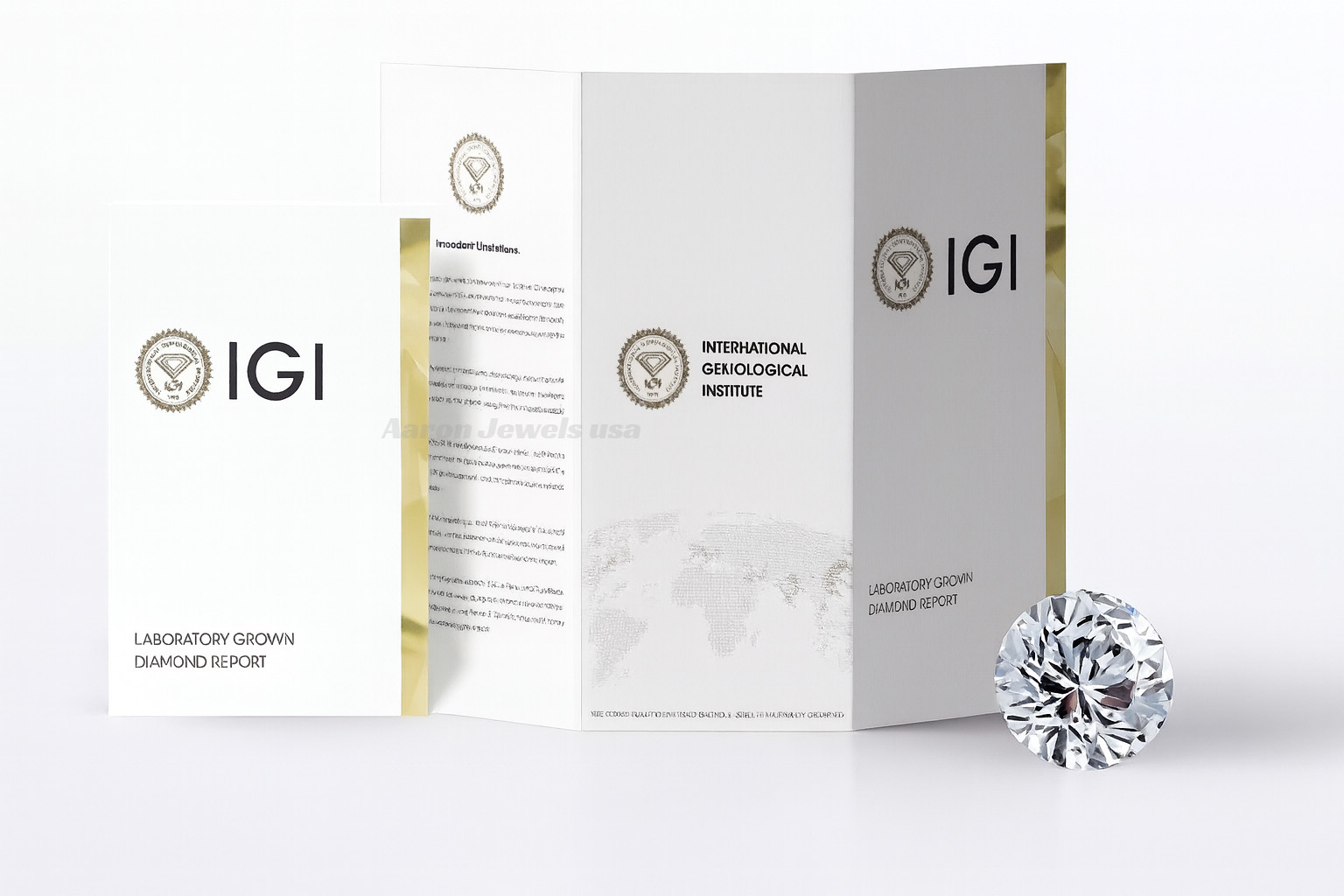4.20 Ct Oval Cut Lab-Created Diamond Engagement Ring IGI F VS1 14K Yellow Gold