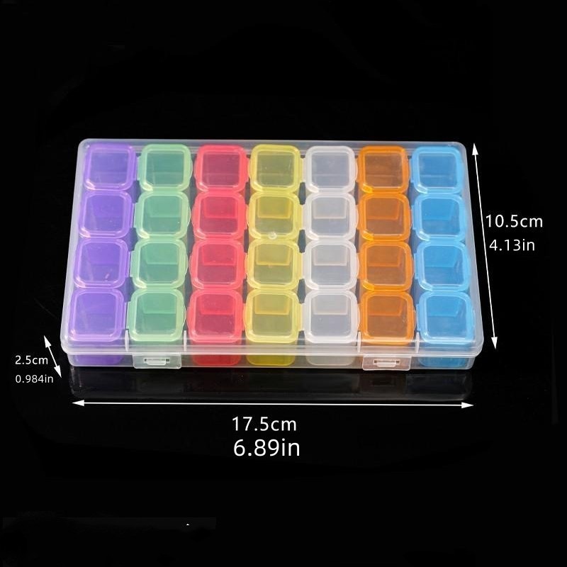 Clear Travel Jewelry Organizer Box Portable Case for Rings Earrings Necklace
