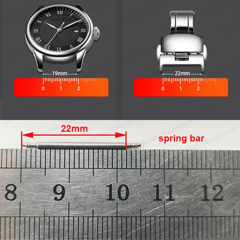 Fat Strong Spring Bars for Rolex Water Ghost 1.5Mm 1.8Mm 2.0Mm Diameter 316L Sta