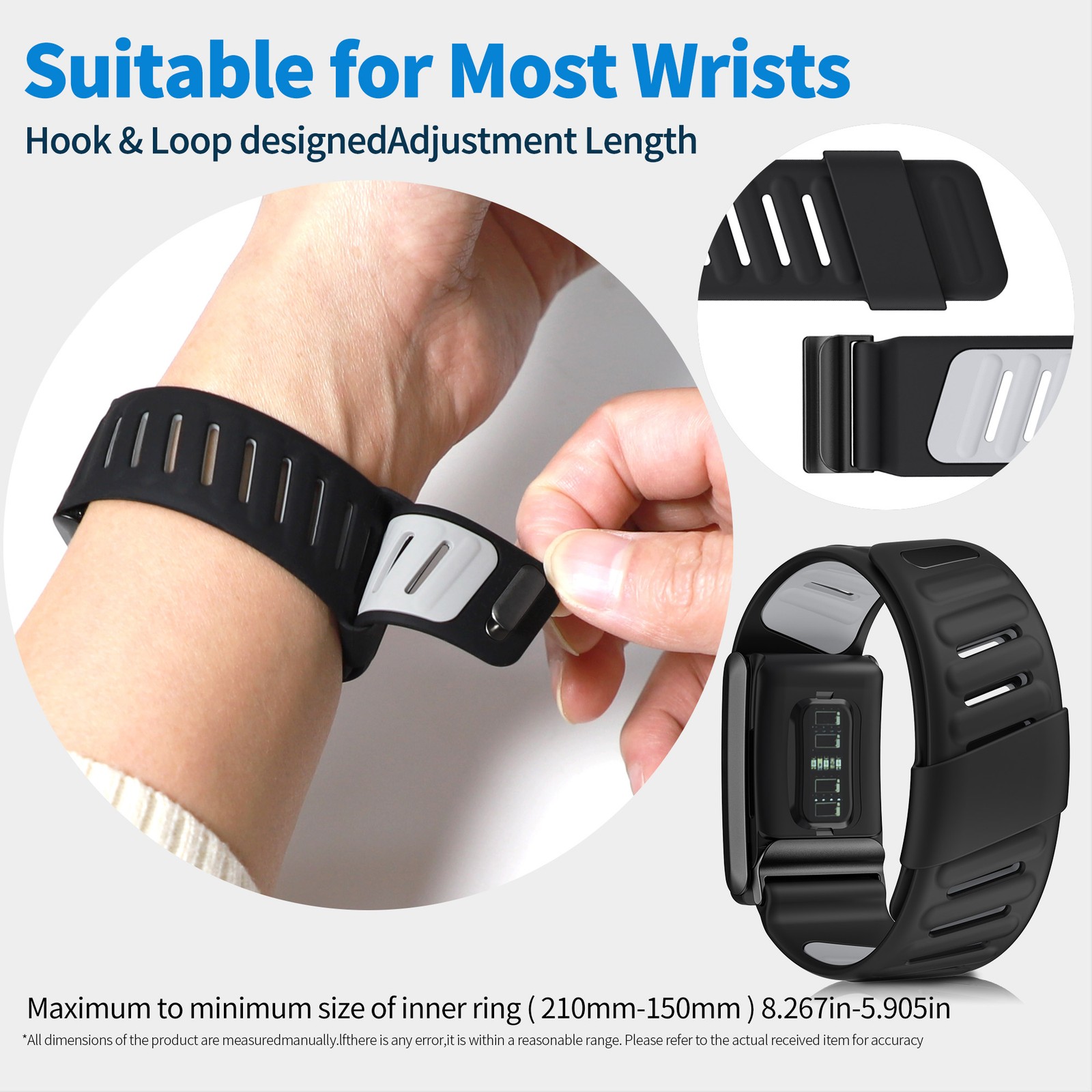 Adjustable Replacement Band Strap for Whoop 5.0MG / 5.0 / 4.0 Soft Silicone NEW