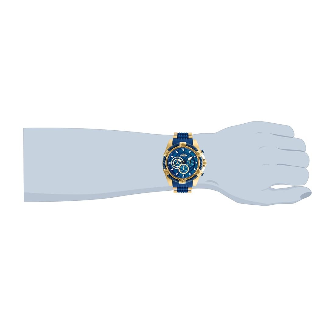 Invicta Men’s 25527 Bolt Analog Display Quartz Blue Watch