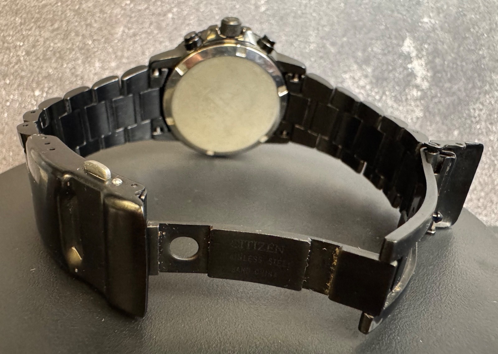 Citizen Eco-Drive Nighthawk WR200 · B612 Black Ion Chronograph Sapphire Crystal