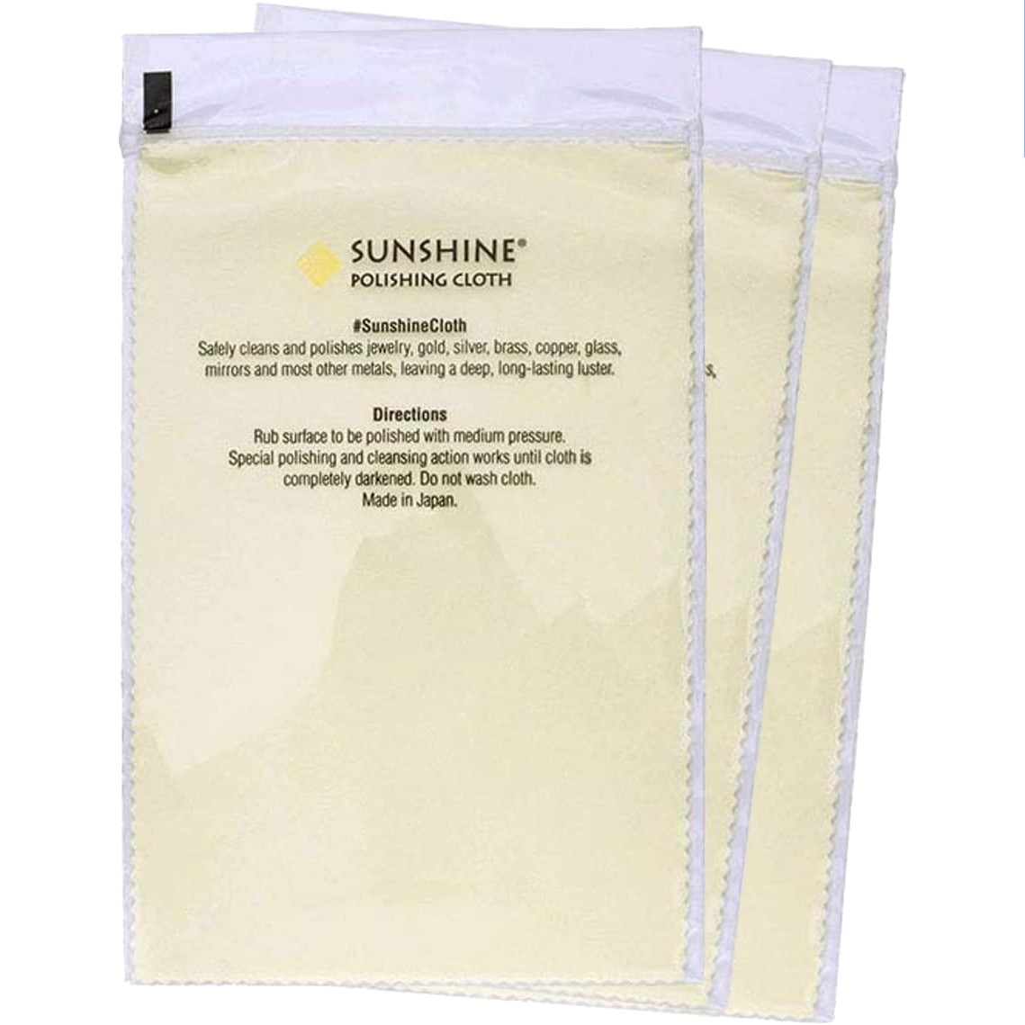 3 Non-Toxic Polishing Cloths for Jewelry – Gold, Silver, Brass, Copper Care