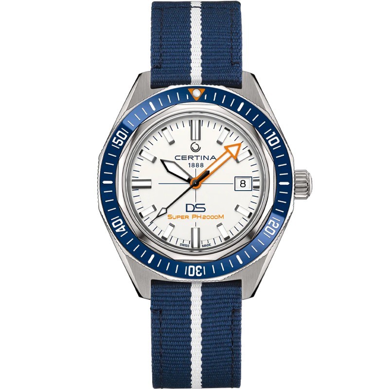 Certina DS Super PH2000M 43mm White Dial Men’s Watch C0506074401102