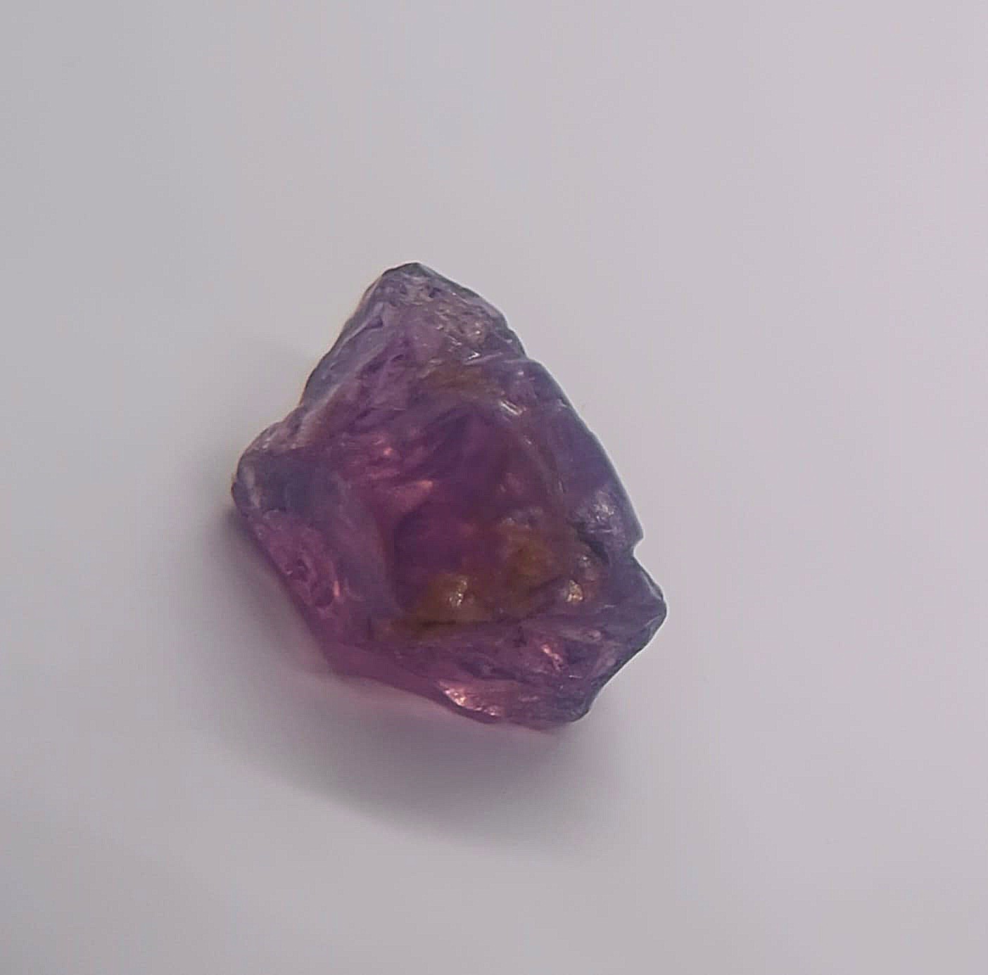 NATURAL AUSTRALIAN Spinel Fancy Vivid Lavander Purple 2.11ct Tasmanian Rough Gem