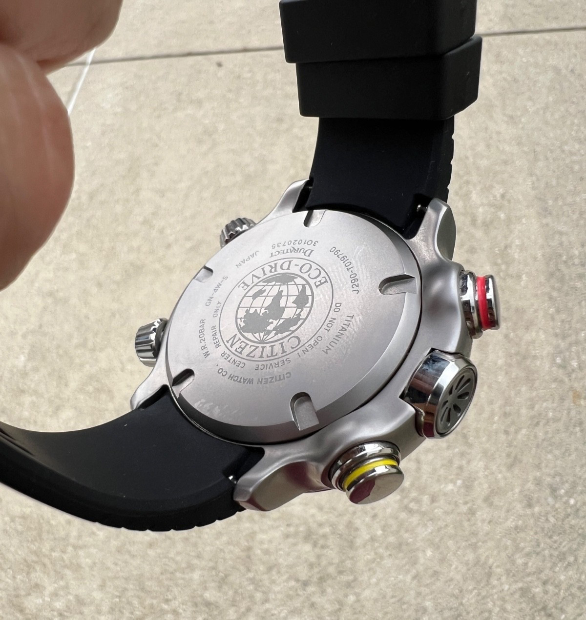 CITIZEN Eco-Drive Promaster – Altichron Titanium Watch BN5030-06E – DISCONTINUED