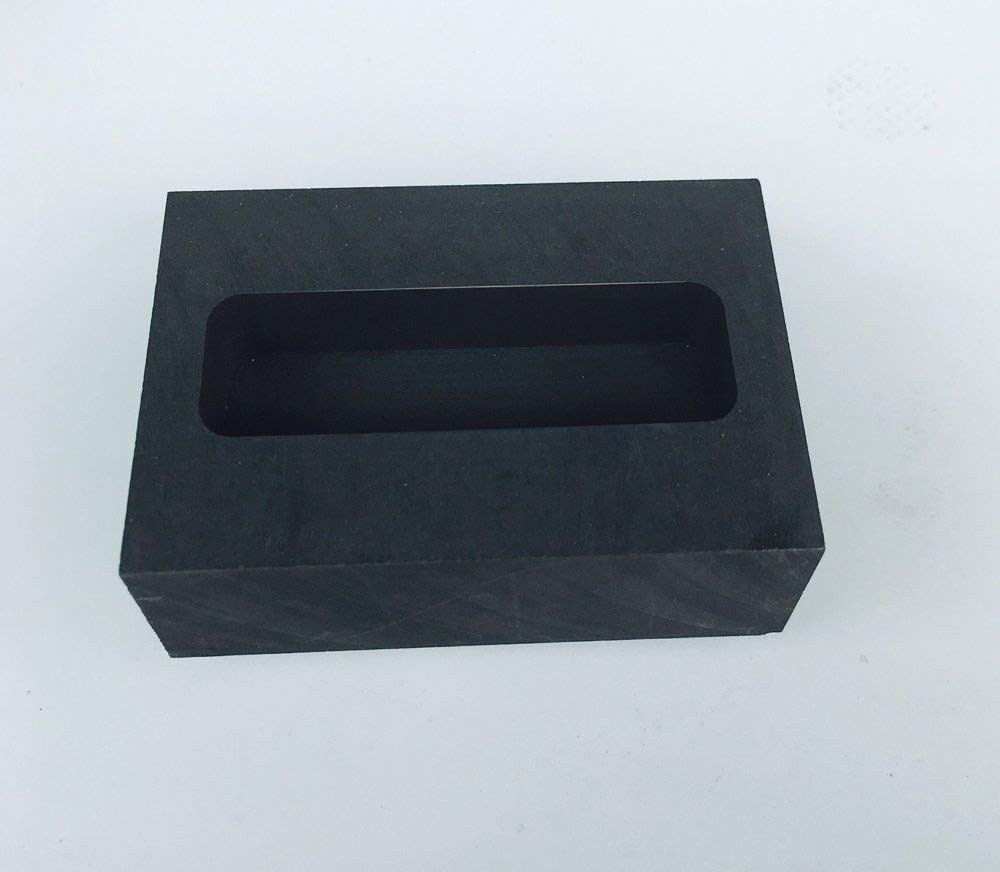 Gold Silver Ingot Mold Graphite Crucible 100g Melting Casting Refining Kit
