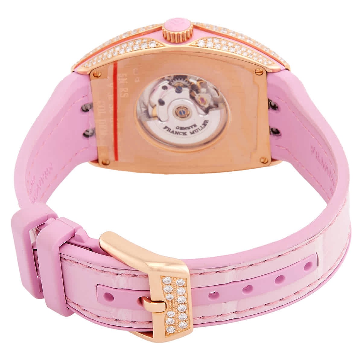 Franck Muller Vanguard Automatic Diamond Silver Dial Ladies Watch V 32 SC AT FO
