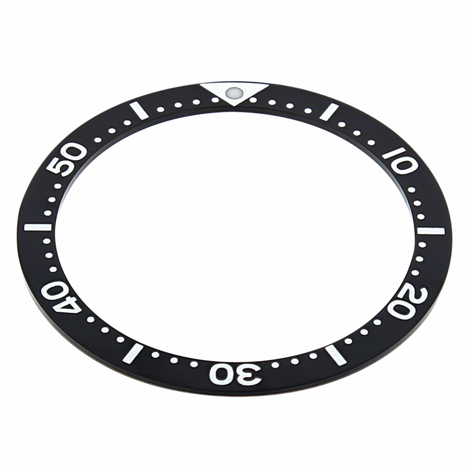 REPLACEMENT BEZEL INSERT BLACK FOR WATCH 37MM X 31.50MM