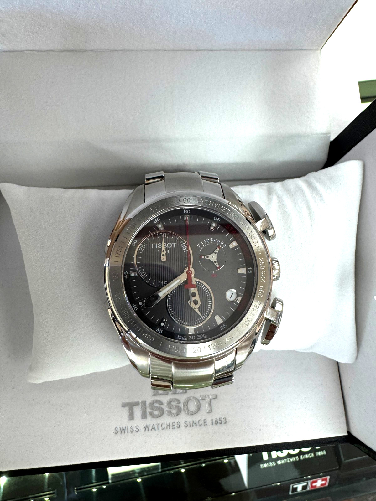 Brand New Tissot T- Race 43mm Stainless Steel Watch Ref T018617B Discontinued