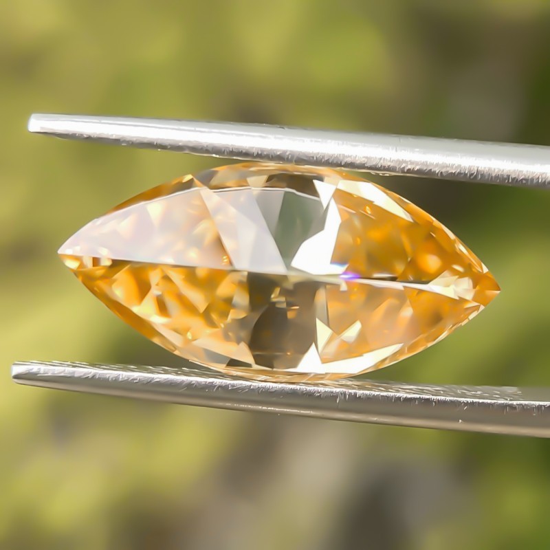 GRA Certification Full Size Marquise Cut 0.1-10ct Loose Moissanite D Color VVS1