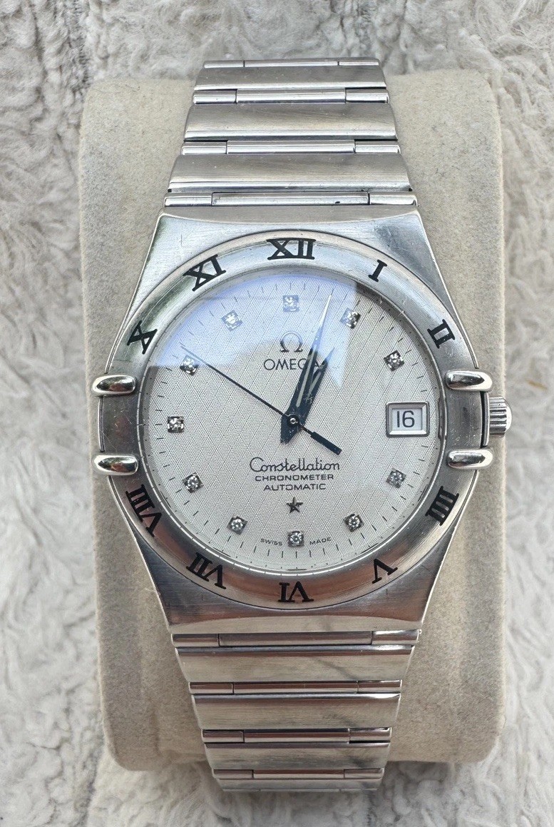 Omega Constellation Chronometer 35.5mm – Factory Diamond Dial – Ref. 1504.35.00