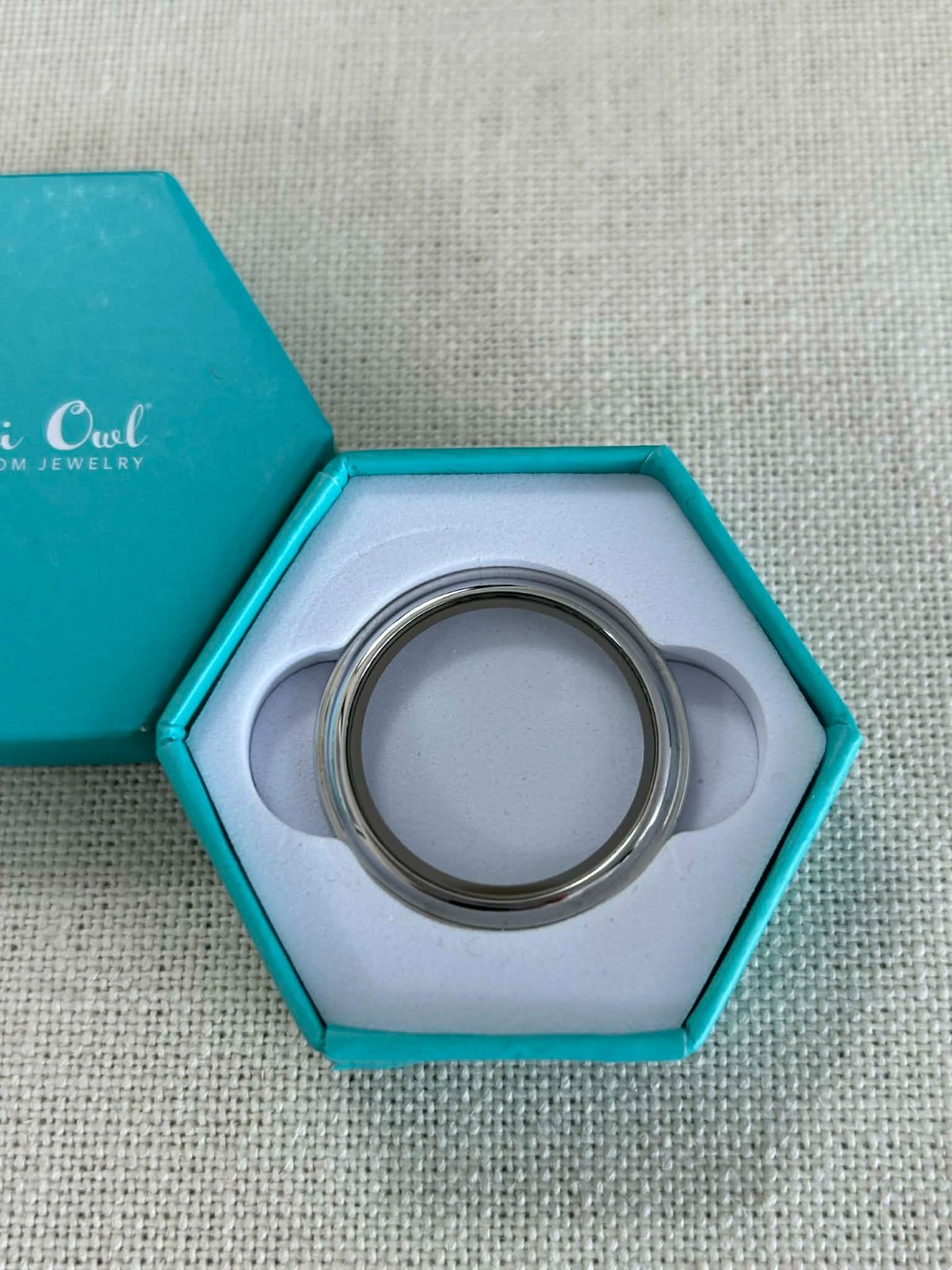 Origami Owl BZ4013 Large Silver Classic Locket Twist FACE ONLY “New in Box”