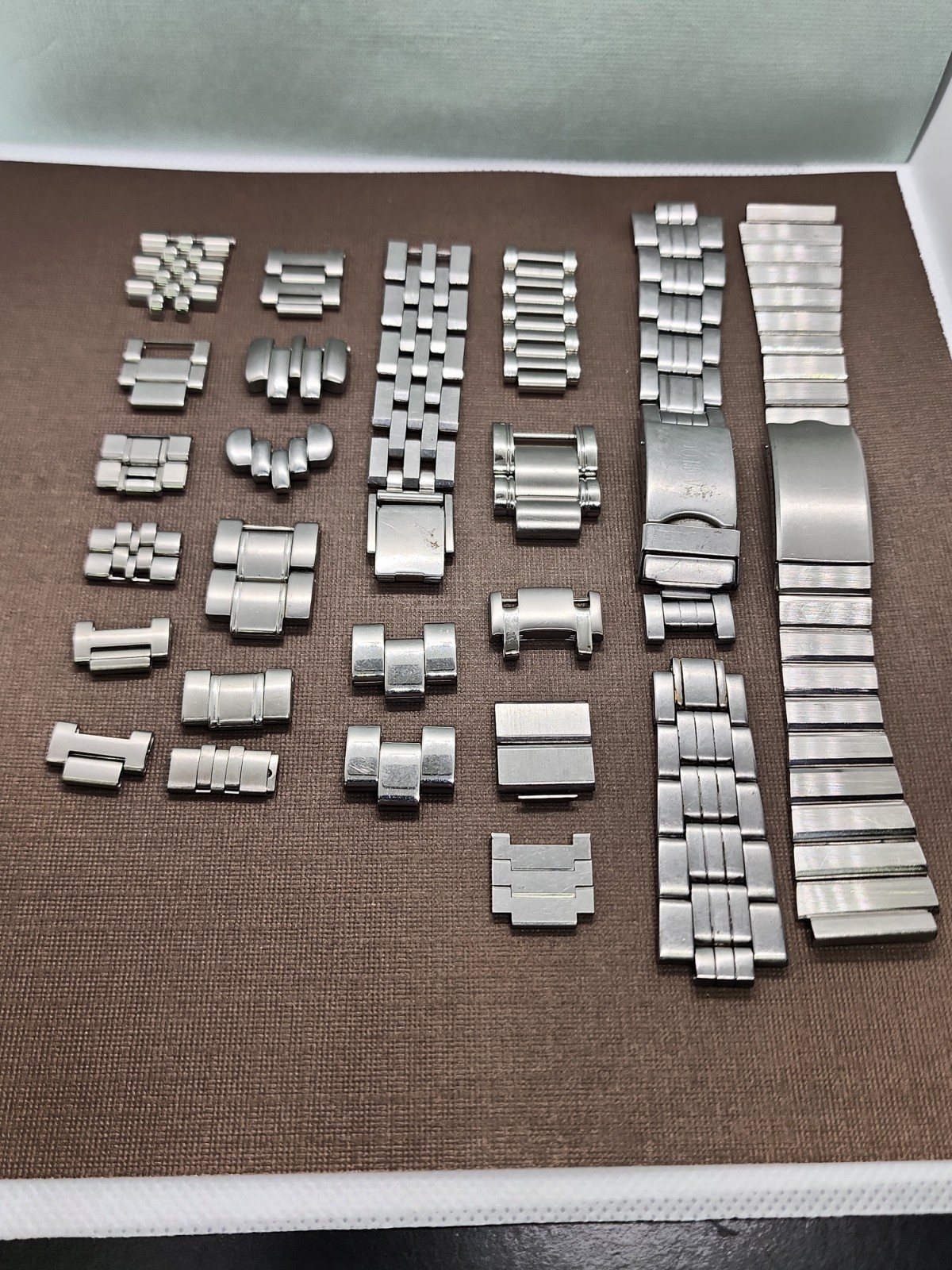 Lot Of Vintage Bracelet Watch Band Links Parts Repair Pieces For Men’s Bands