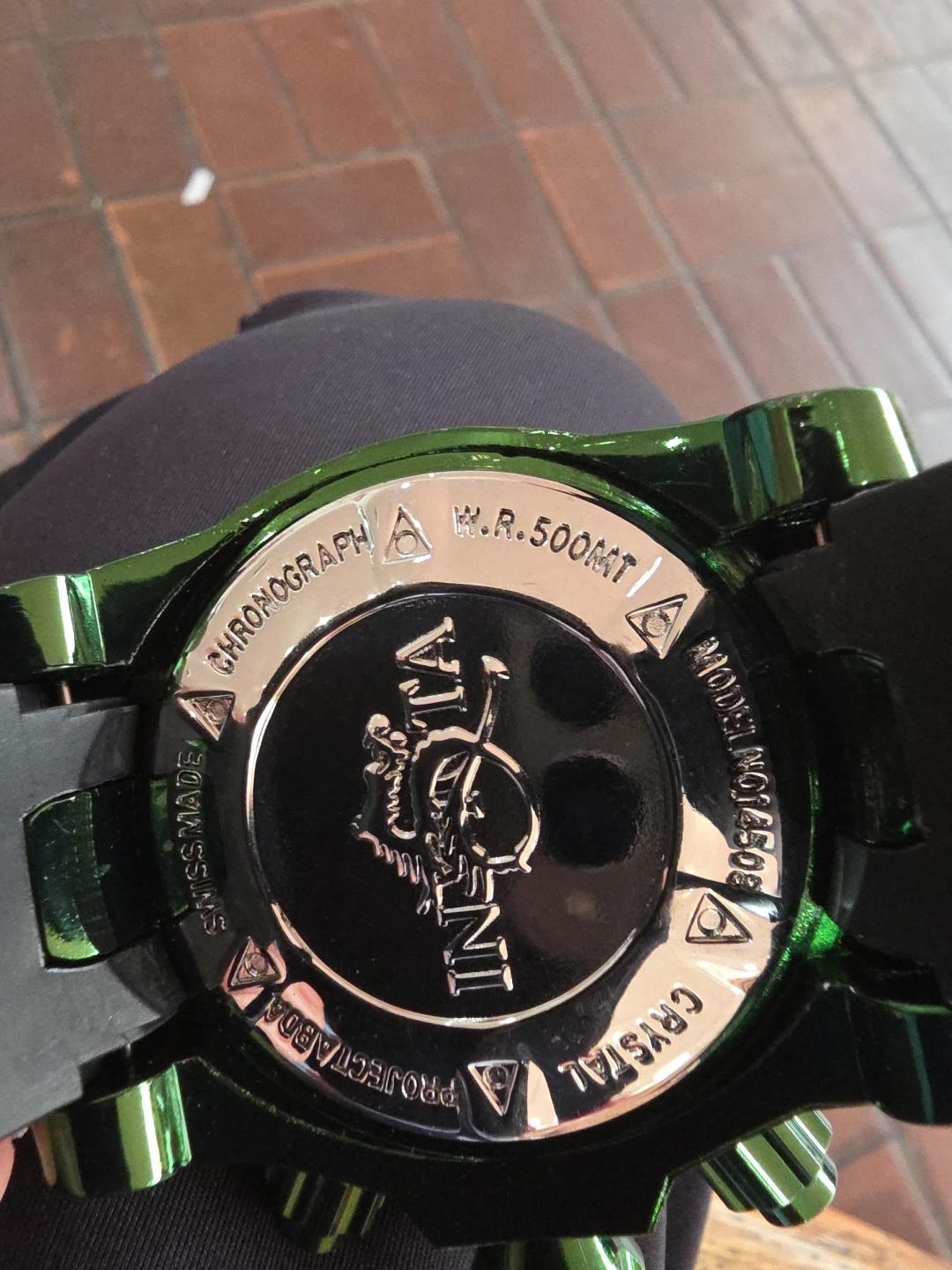 Invicta DC “Joker” Watch working / used good condition heavy watch