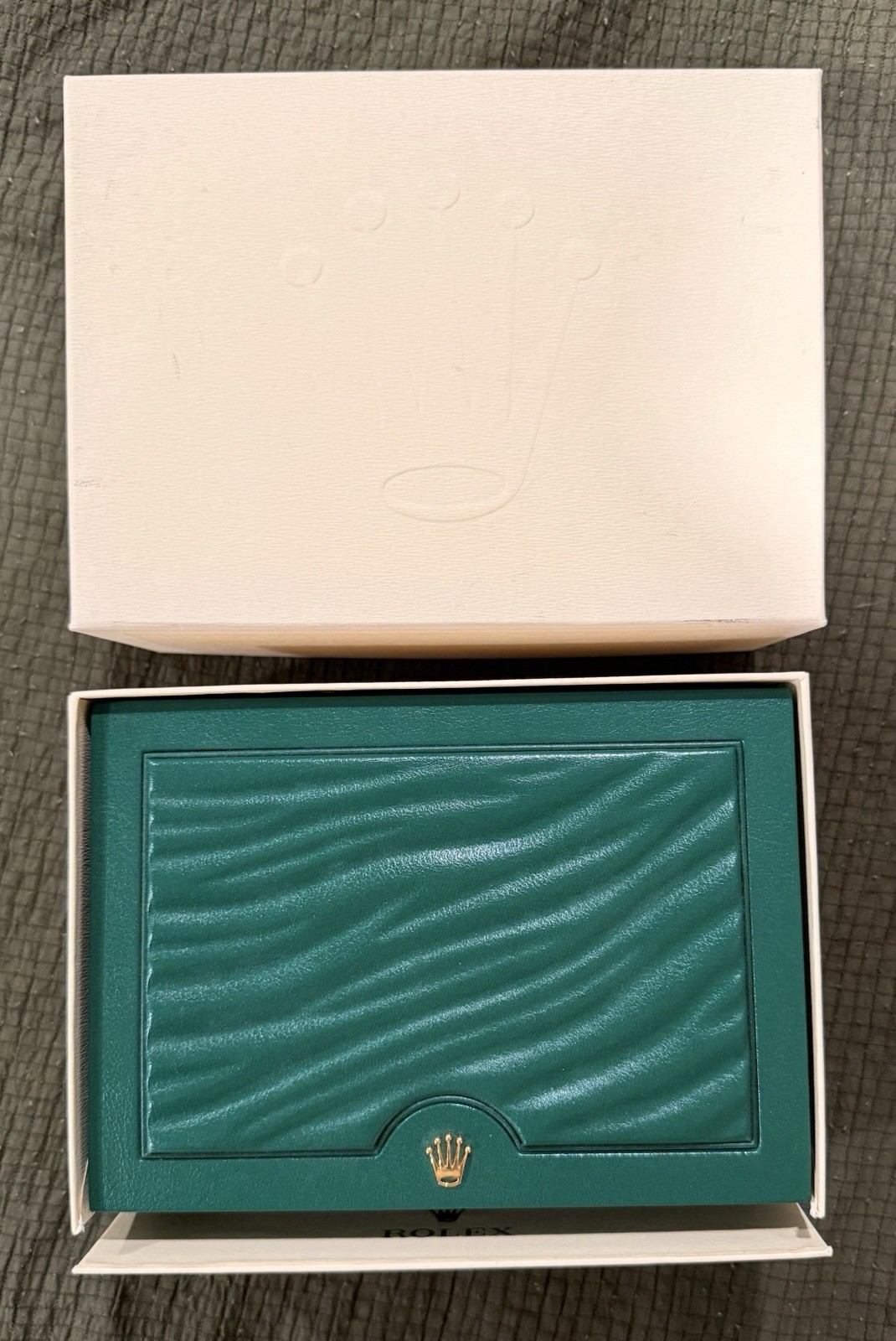 Rolex Yacht-Master Automatic Date 37mm Gray Dial Steel Bracelet Box & Papers