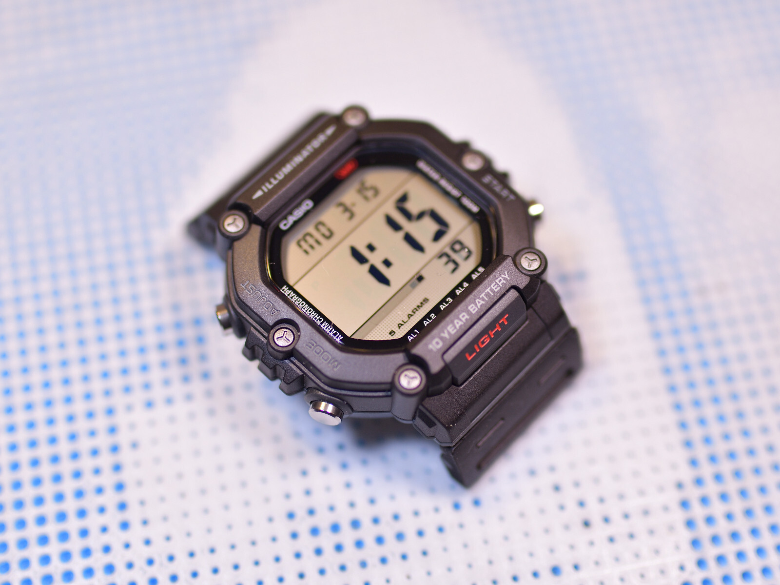 Tough Resin Strap Adapter For Casio AE1600 Digital Series Watch