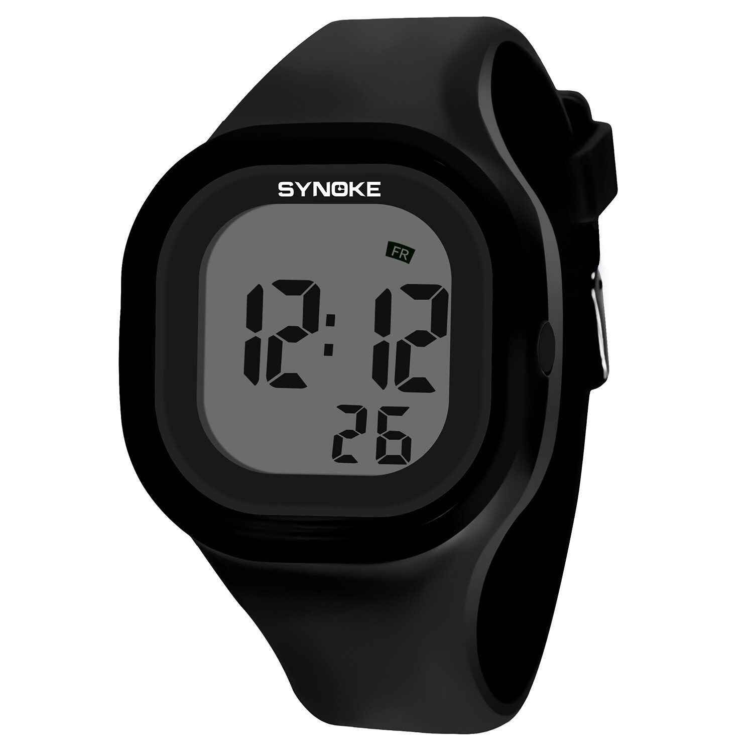 Male and Female Digital Sports Watches LED Electron Luminous Silicone Watches US