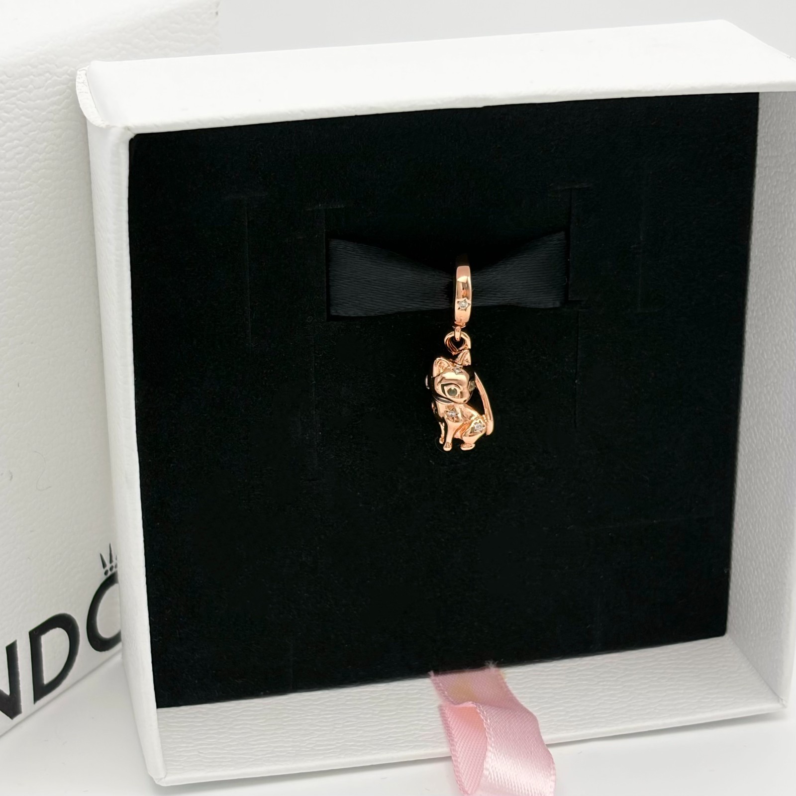 Pandora Sparkling Pet Cat Dangle Charm 925 Sterling Silver, #782259C01