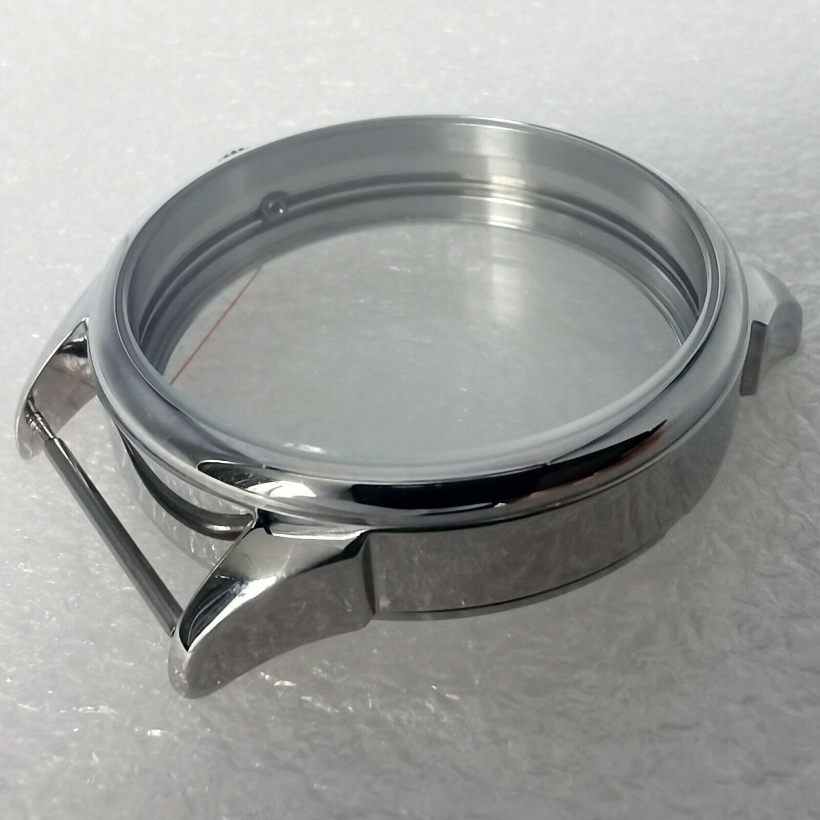 42mm 3ATM Steel Mineral Glass Watch Case For ETA 6497 6498 ST3600 3620 Movement