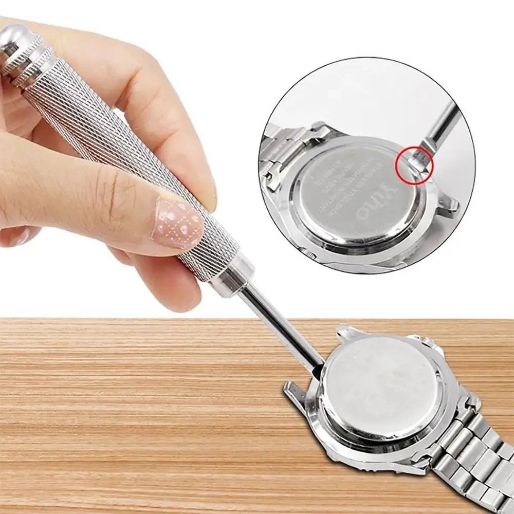 Watch Back Remover Tool Case Opener Lever Battery Change Pry Snap Repair ***