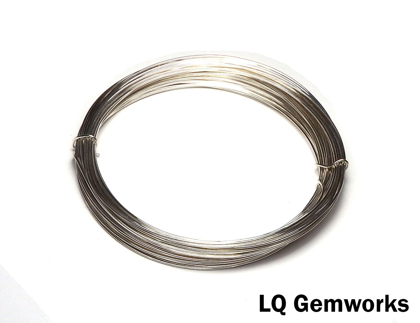 1 oz STERLING SILVER Round Wire, HH or DS, Choose Gauge
