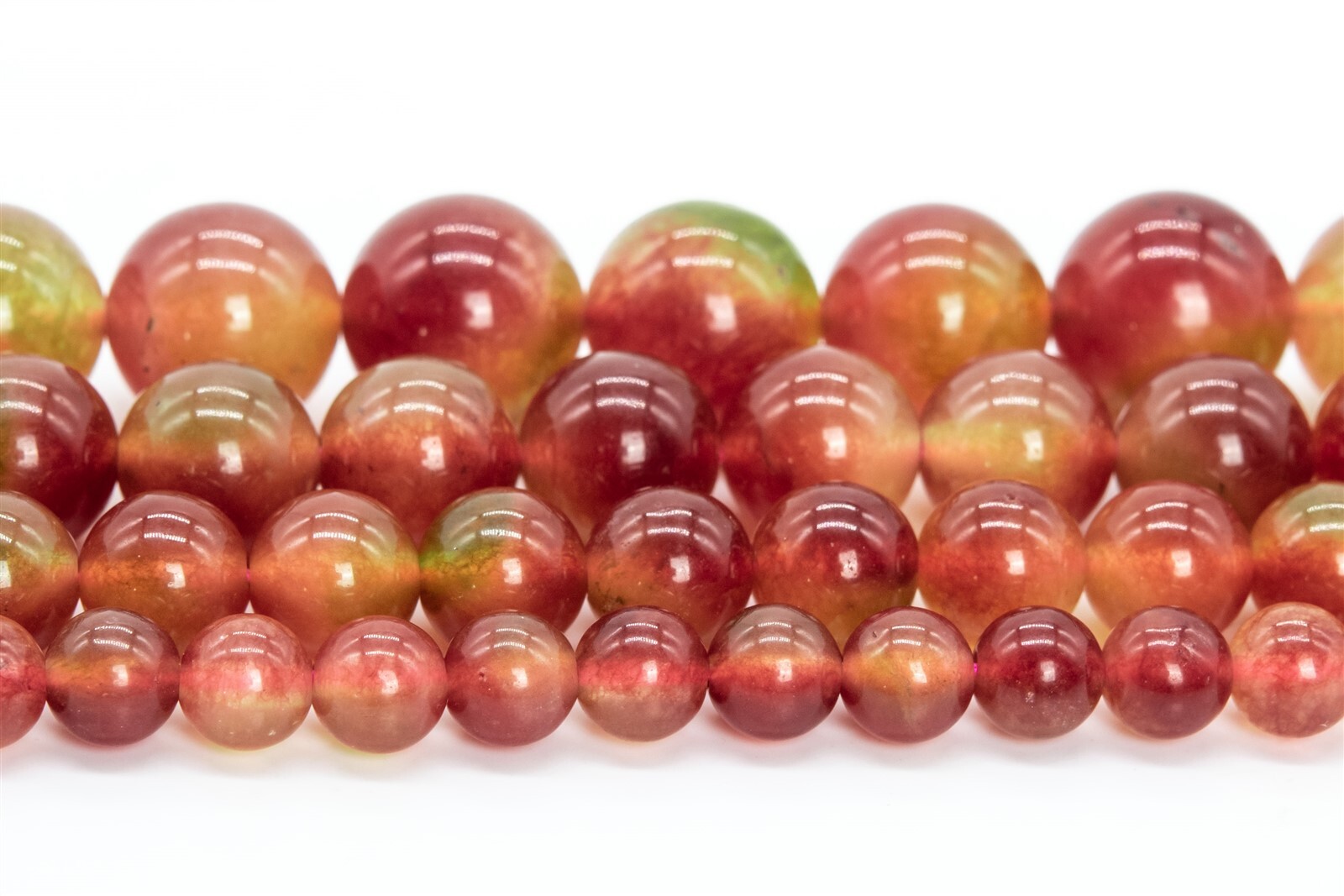 Watermelon Malaysian Jade Beads Grade AAA Round Loose Beads 6/8/10/12MM