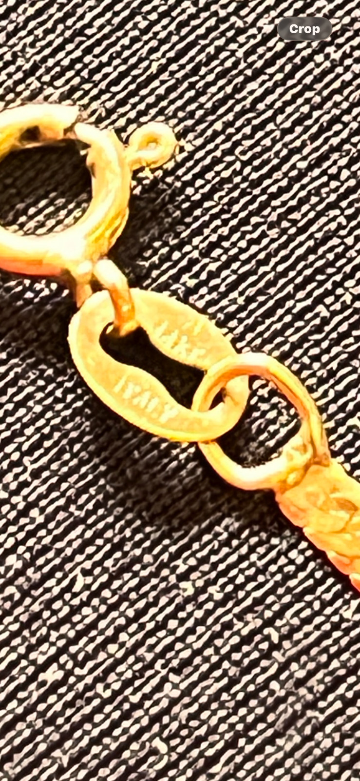 14KT Yellow Gold Chain Necklace 20” Italy 2 grams Tested