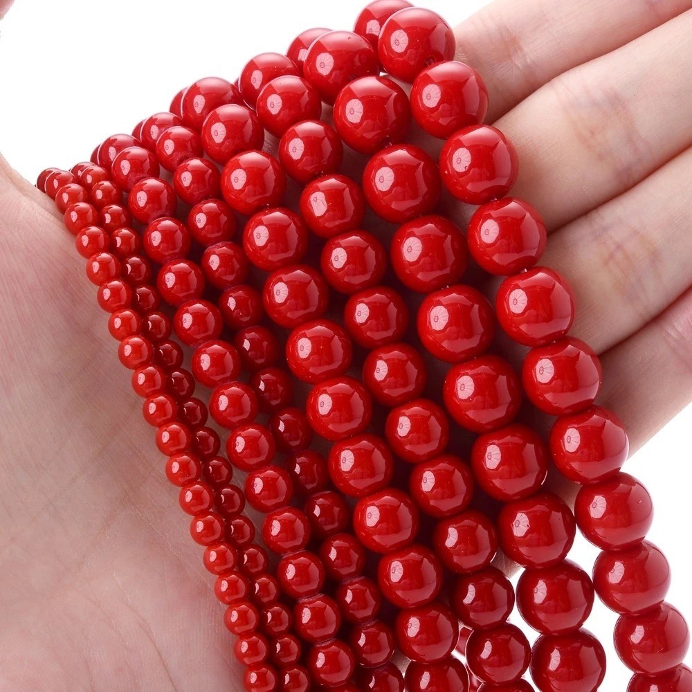 Natural Gemstone Round Spacer Loose Beads Jewelry Making 4mm 6mm 8mm 10mm 12mm