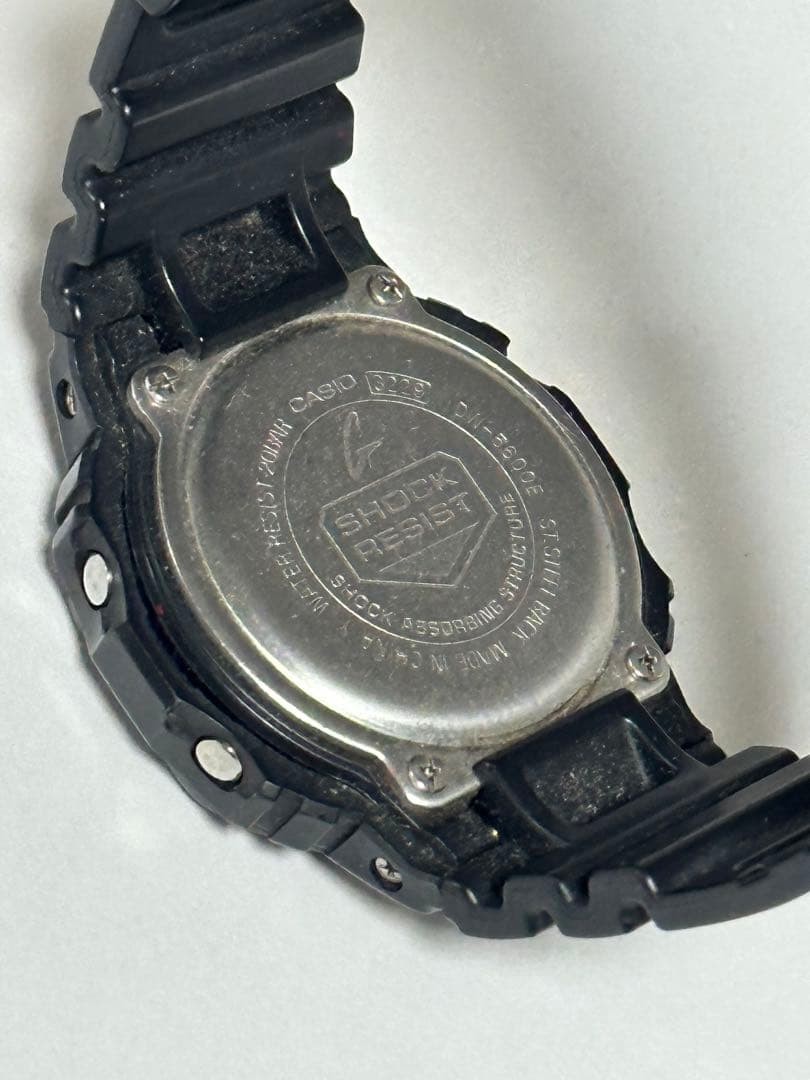 [Good Condition] CASIO G-SHOCK DW-5600E Watch Black