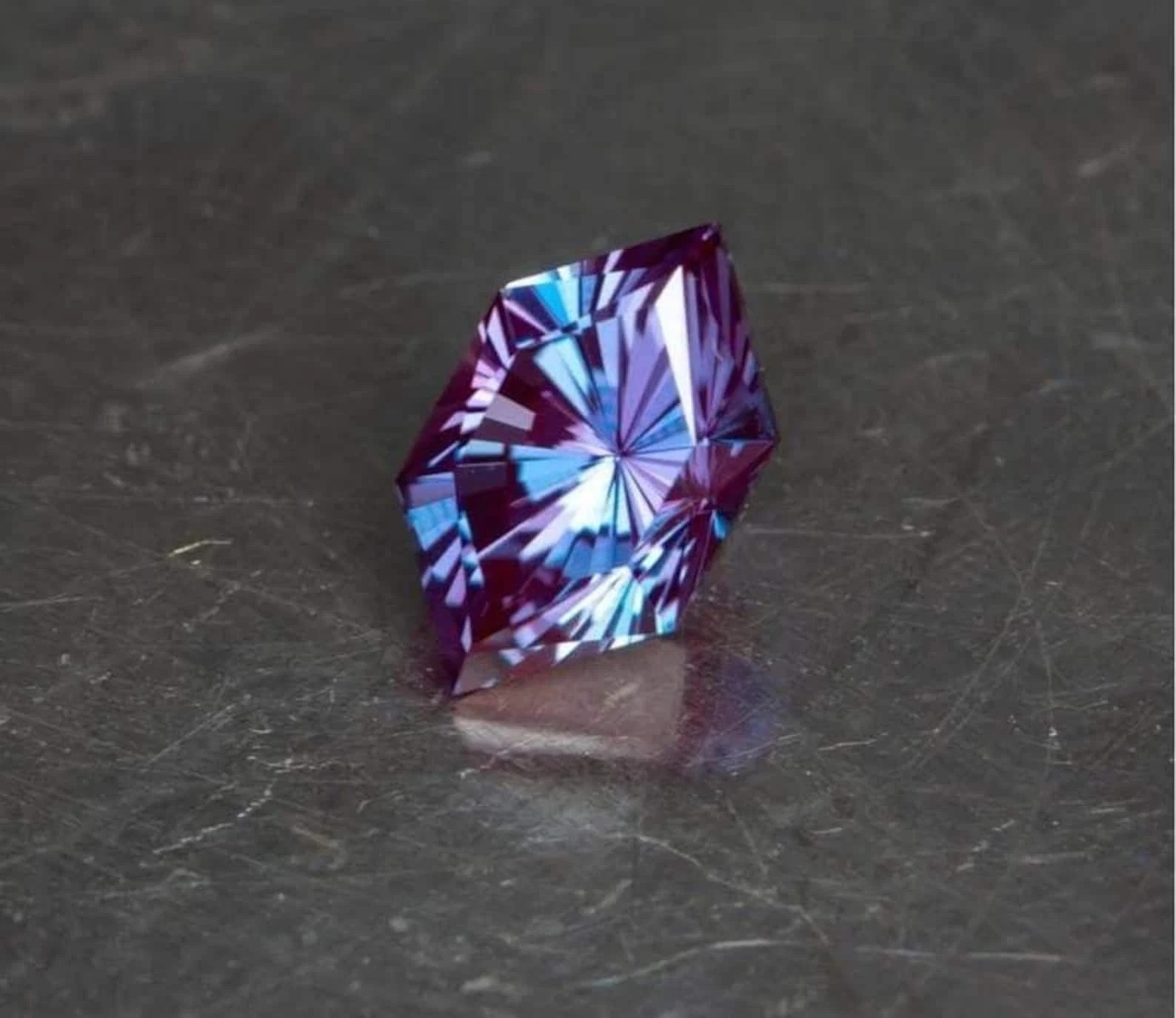 10 Ct Natural AA+ CERTIFIED Alexandrite Color Change Fancy Cut Loose Gemstone
