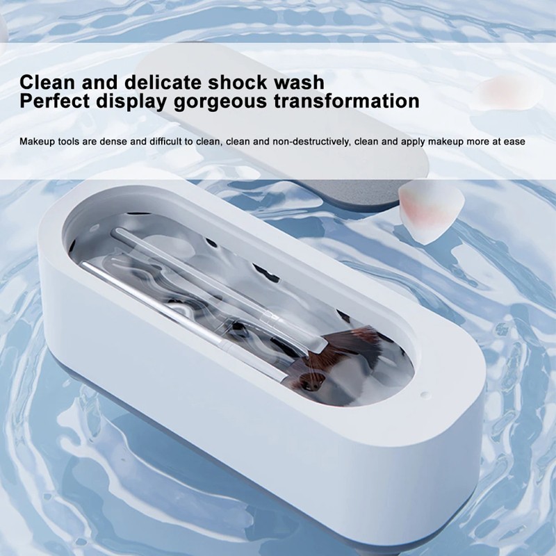 Sonic Jewelry Cleaner- 45 Khz Professional Portable Glasses Cleaner Machine