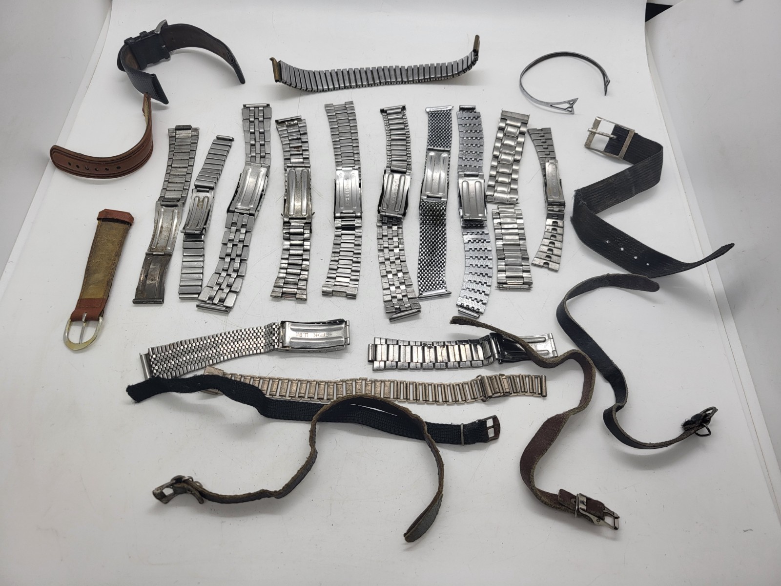 Wristwatch Parts Miscellaneous Straps Watch Bracelets Vintage Metal Spare parts