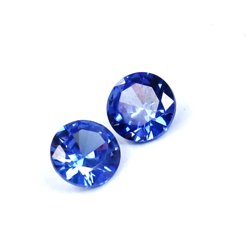 Blue Sapphire AAA+ Quality Certified Natural Loose Gemstone Round Cut 1.80 Ct