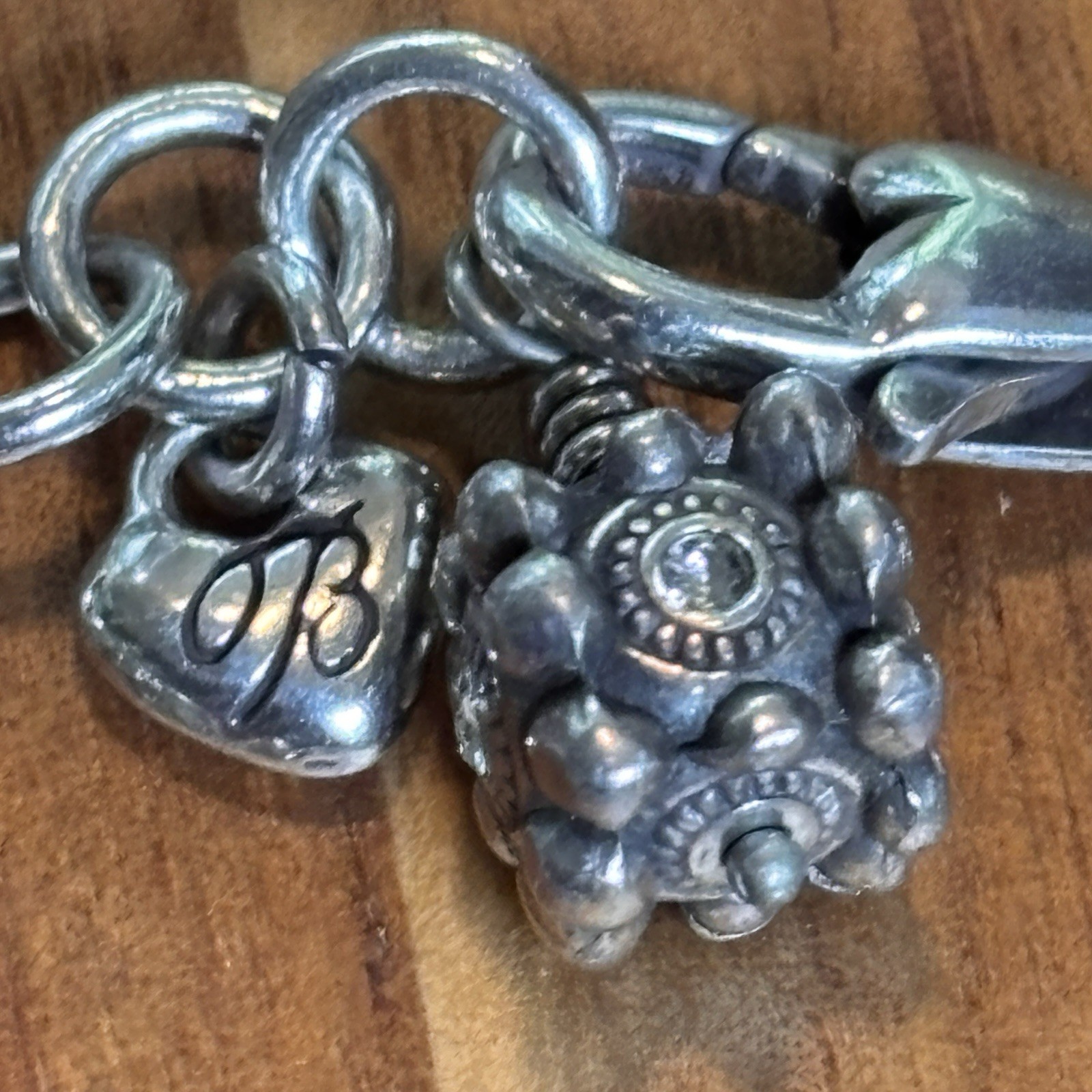 Brighton Good Fortune Charm Bracelet Asian Inspired Red Enamel Happiness
