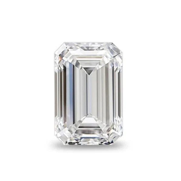 3 Ct Emerald Cut Natural D Color Lab Grown Loose CVD Diamond VVS1 Certified