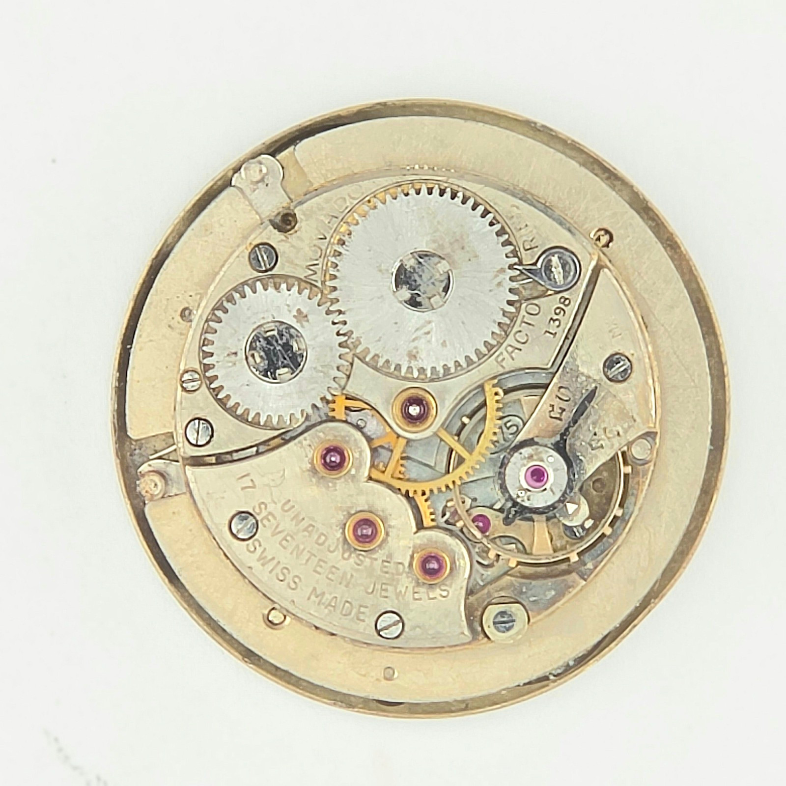 MOVADO CAL. 475 TRIPLE DATE MOVEMENT