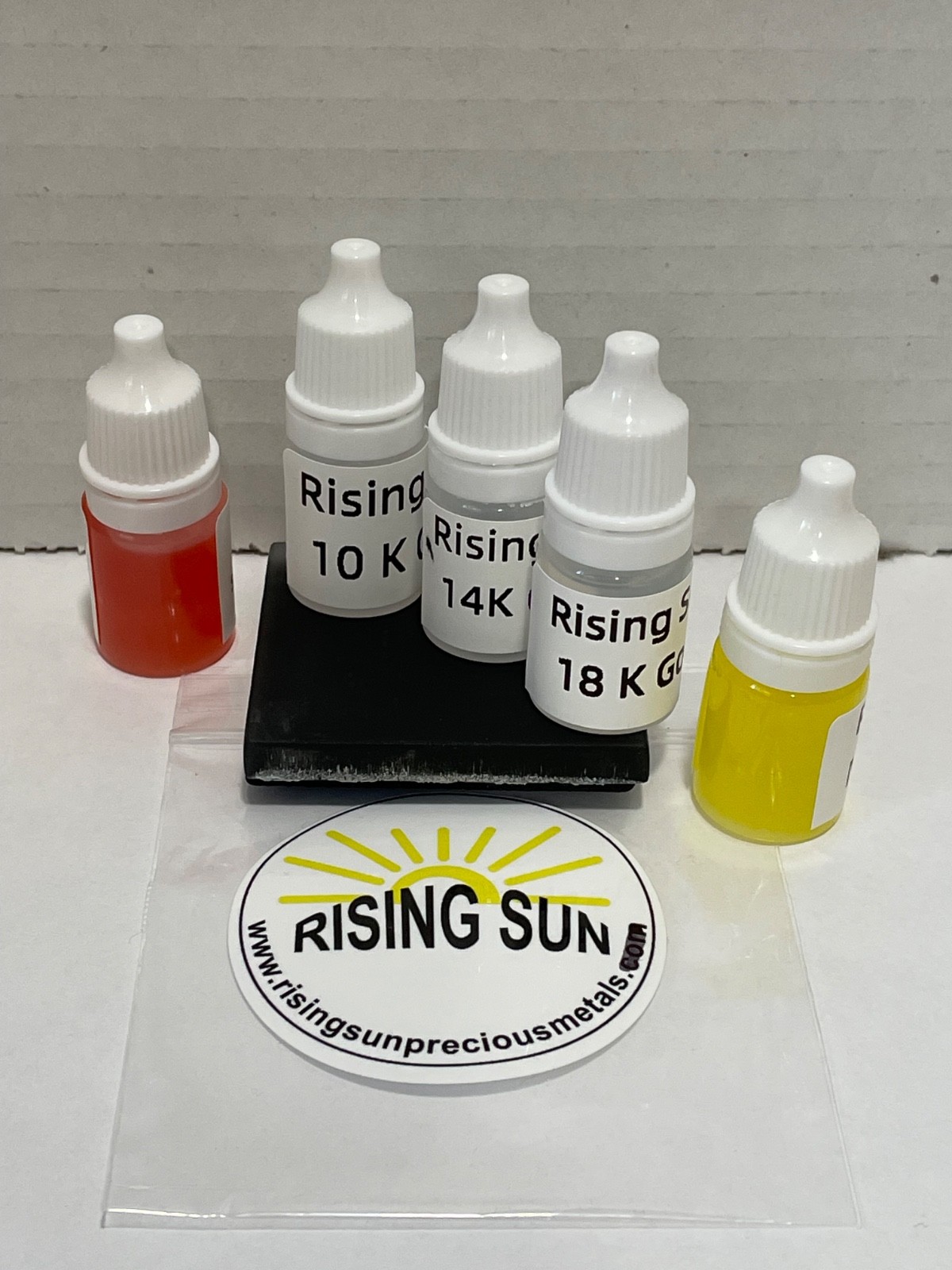 Gold Test, Gold Test Kit, Gold Tester, Gold Acid 10K, 14K, 18K, .999, neutral w
