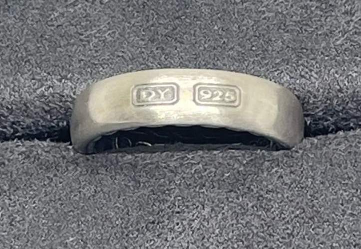 David Yurman Men’s Sterling Silver Ring 9.5